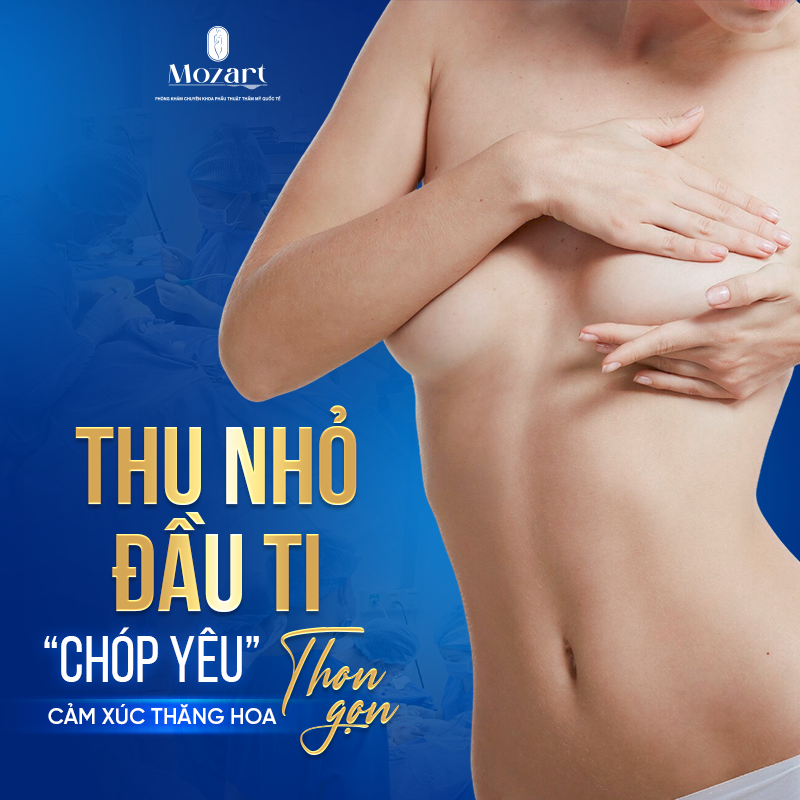 thu gọn núm vú (đầu ti)