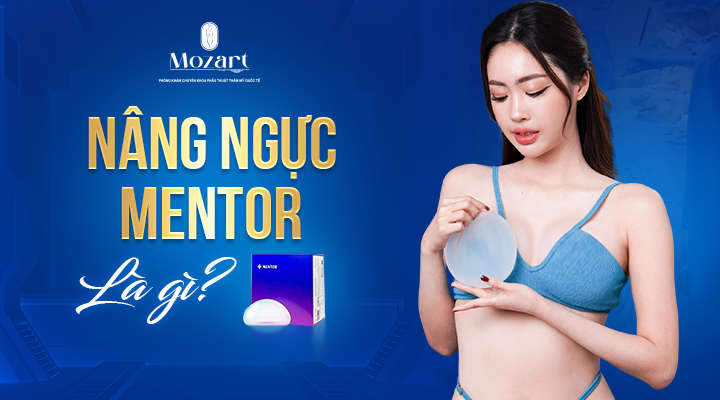 nâng ngực túi Mentor