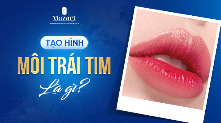 Tạo hình môi trái tim