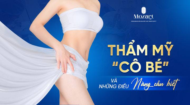 thẩm mỹ cô bé